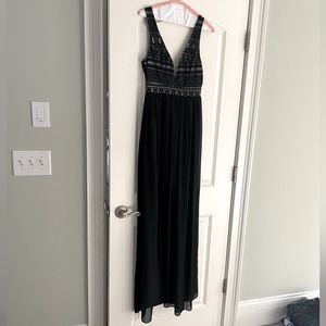 Cute black maxi dress